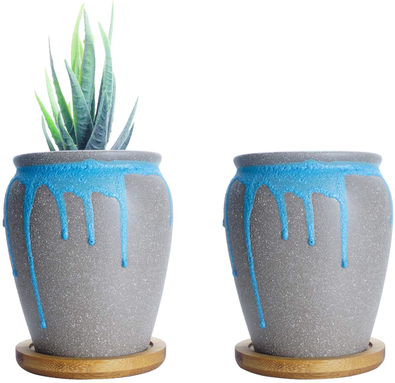 Essence Mini Planters Set of 3 Indoor Small Succulent Planters